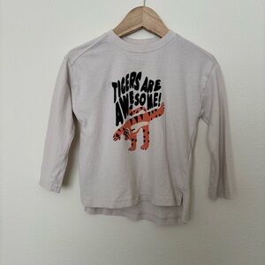 Zara Kids Long Sleeve Toddler Tee 12-18M